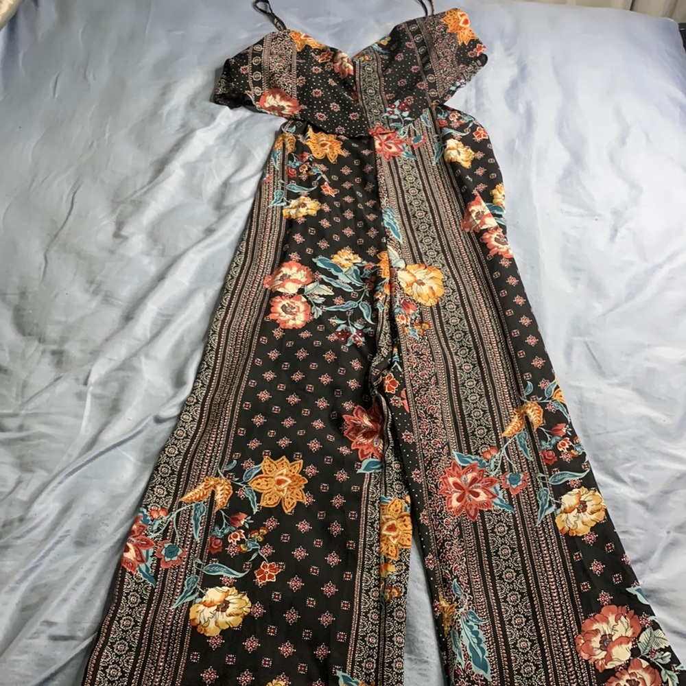 Long Floral Guess Jumpsuit
